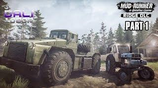 Spintires: MudRunner - The Ridge DLC Part 1 pc gameplay 1080p 60fps