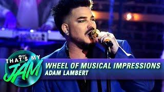 Wheel of Musical Impressions: Adam Lambert Performs "The Muffin Man" as Cher  | That's My Jam