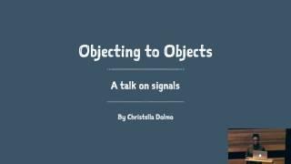 Objecting to Objects – Christella Dolmo