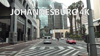 Johannesburg 4K - Africa's Richest Square Mile - Sandton Morning Drive