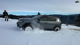 New Dacia Duster 2024 Snow Off Road