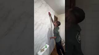 Marble Wallpaper Sticker for Kitchen , Bathroom wall , living Room , Bedroom wall - Macmlone