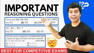 Important Reasoning Questions | Maths Tricks | imran sir maths