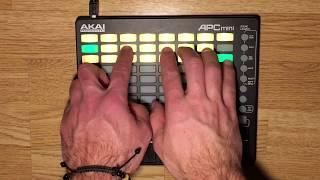 APC mini live loops using ableton Live 10