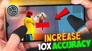 God Level [ Accuracy + No Recoil ] | Only Red Number Headshot Trick | All New Settings