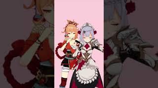 【MMD Genshin Impact】Violin Dance || Noelle & Yoimiya