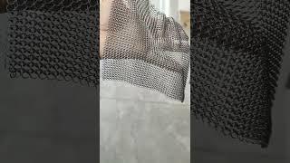 Stainless steel ring mesh curtain chainmille curtain