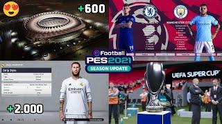 ¡CON ÉSTE PARCHE TU PES 2021 ES DIOS!  VIRTUARED V1 | ESTADIOS, CARAS Y MÁS