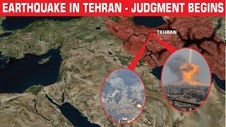 IRAN faces chaos from HUGE explosions and an earthquake near TEHRAN!