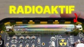 Bagaimana detektor radiasi radioaktif ini bekerja?