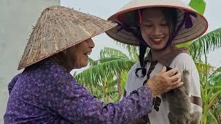 clip full of adorable baby monkey Nahu and his mother returning to their new home