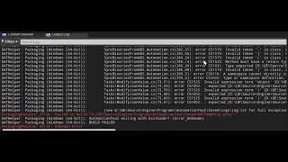Automation tool exiting with ExitCode=1 ue4 Fix