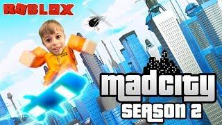 Инопланетяне в городе! Обновление MAD CITY Roblox | Season 2