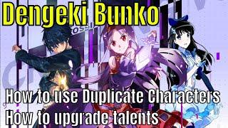 Dengeki Bunko: Crossing Void/How to use Duplicate Characters/How to upgrade Talents/Alice Summons