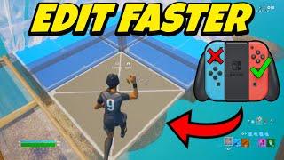 How To EDIT FASTER On Nintendo Switch + Remove INPUT DELAY! (Fortnite Tutorial)