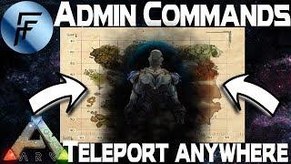 NEW TELEPORT ANYWHERE COMMAND IN ARK!!! - ARK: Survival Evolved