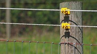 Building a quick Shortwave Antenna using Electrical Fencing parts