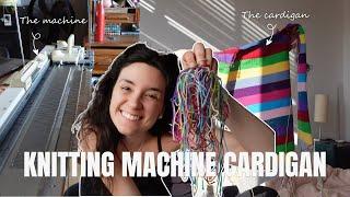 Making a Cardigan on my knitting machine | My struggles