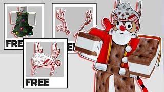 25 FREE CHRISTMAS ITEMS ROBLOX! NEW EVENT [2024]