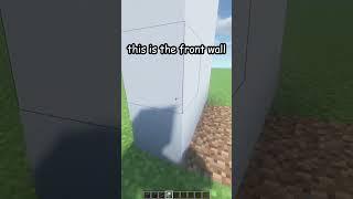 MINECRAFT HOUSE WALL