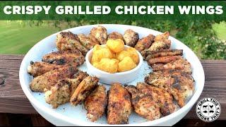  PERFECT: Crispy Grilled Chicken Wings | Chicken Wings On The Big Green Egg| Grill This Smoke That