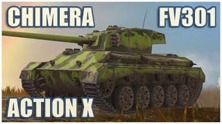 Chimera, FV301 & Caernarvon Action X • RASEINIAI HEROES WoT Blitz