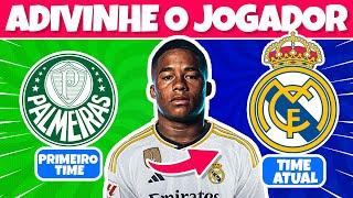 ADIVINHE O JOGADOR PELO PRIMEIRO E ATUAL TIME | FUTEBOL QUIZ