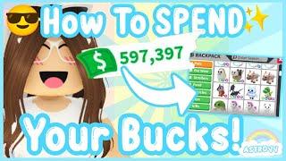 How To Spend Your Bucks CORRECTLY In Adopt Me! (Roblox) | AstroVV