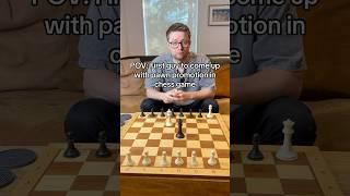 POV: First guy to come up with pawn promotion in chess game #chess