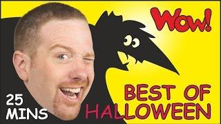 Spooky Halloween + MORE | Halloween Songs and Rhymes | Best Stories for Kids from Steve and Maggie