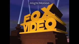 Fox Video (1995-1998) Logo Remake (outdated)