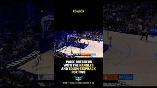 TOO TOUGH ‍ Paige Bueckers with the handles and setback for two‼️ #wnba #shorts