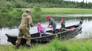 ПЕРВЫЙ ВЫЕЗД ЗА ГРИБАМИ  И ДИКИМ ЛУКОМ / ОКАЗАЛОСЬ ЧТО ДО СИХ ПОР ПУСТО В ЛЕСУ / ДЕРЕВЕНСКАЯ ЖИЗНЬ.