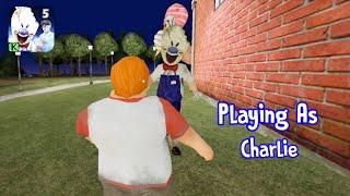 Playing As Charlie In Ice Scream 5! | Ice Scream 4 outwitt Mod