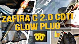 Opel Zafira C 2.0cdti glow plug replacement