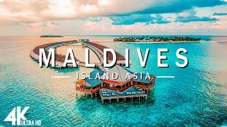 FLYING OVER MALDIVES (4K UHD) — Расслабляющая музыка и красивые видеоролики о природе — 4K Ultra HD