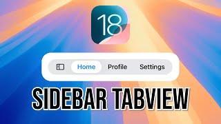 SidebarAdaptable in iPadOS 18