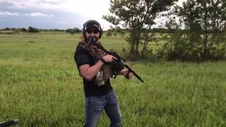 The adventures of Cletus, testing the Streetsweeper 12gauge shotgun