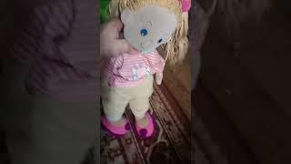3 Years Old Little Sister Temper Tantrum puts in a slime #shorts