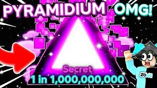 1e-07%  GOT #1 PYRAMIDIUM in Bubble Gum Simulator INFINITY