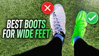 Die BESTEN Fußballschuhe für breite Füße 2024