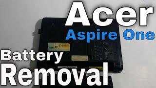 Acer Aspire One KAV60 Battery Removal