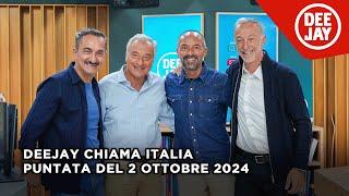 Deejay Chiama Italia - Puntata del 2 ottobre 2024 / Ospite Riccardo Patrese