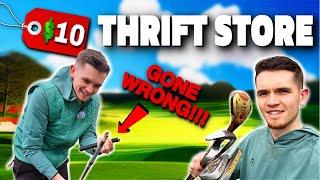 What Can a Pro Golfer Shoot Using THRIFTED GOLF CLUBS!?