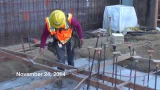 "The Current" - High Rise Apartment building, Long Beach, CA: Core, Ramp, & Column Footings