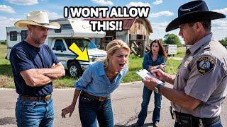 HOA Karen Said My Ranch Was “Too Empty”—Parked Her RV—Refused to Move—Got TOWED & ARRESTED!