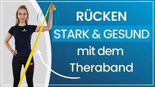 10 Minuten Theraband Übungen für einen starken und gesunden Rücken!