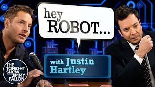 Hey Robot with Justin Hartley | The Tonight Show Starring Jimmy Fallon