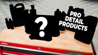 CAR DETAILING PRODUCTS || What the pros use