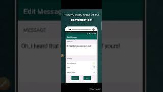 Voice of shabbu| Create whatsapp fake chat| with your friends| #shorts